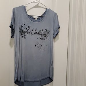 Blue Graphic Tee